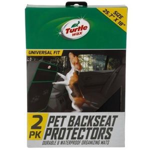 Turtle wax 2 pk backseat pet protector